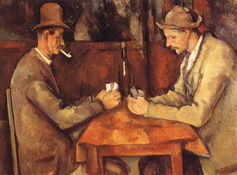 Card players, Paul Cezanne